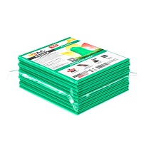 Мешки для мусора 160 л, зеленые, в пачке 10 шт., ПВД, 40 мкм, 900х1100 мм, i-Bag в Белорецке