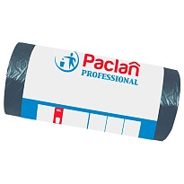 Мешки для мусора 60 л, черные, в рулоне 50 шт., ПНД, 6,2 мкм, 800х600 мм, PACLAN Professional, 604078 в Белорецке