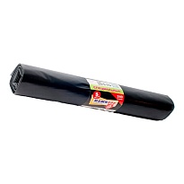 Мешки для мусора 240 л, черные, в рулоне 5 шт., ПВД 80 мкм, 1300х900 мм, МЕШКОFF, 4217 в Белорецке
