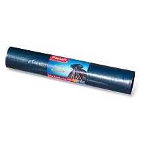 Мешки для мусора 240 л, черные, в рулоне 20 шт., ПВД 35 мкм, 1400х900 мм, PACLAN Big&Strong, 600823 в Белорецке