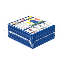 Мешки для мусора 160 л, синие, в пачке 10 шт., ПВД, 40 мкм, 900х1100 мм, i-Bag в Белорецке
