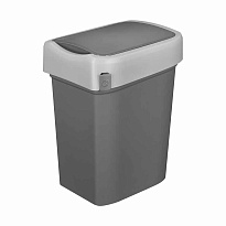 Контейнер для мусора Smart Bin 10 л (серый) 10 серый в Белорецке