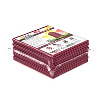 Мешки для мусора 160 л, бордовые, в пачке 10 шт., ПВД, 40 мкм, 900х1100 мм, i-Bag в Белорецке