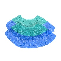 Бахилы бирюзово-синие 1000 шт (500 пар), 64 мкм, двойная подошва, двойная резинка, Особопрочные+ в Белорецке Бахилы бирюзово-синие 1000 шт (500 пар), 64 мкм, двойная подошва, двойная резинка, Особопрочные+ в Белорецке