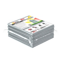 Мешки для мусора 160 л, светло-серые, в пачке 10 шт., ПВД, 40 мкм, 900х1100 мм, i-Bag в Белорецке